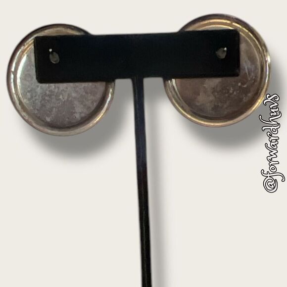 Bundle Sale 3 for $15 | Colorful Round Metal Earrings - Picture 6 of 9